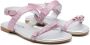 Monnalisa glitter-detailed sandals Pink - Thumbnail 1