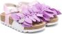 Monnalisa knot-detail 30mm sandals Purple - Thumbnail 1