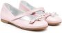 Monnalisa logo-charm 15mm ballerina shoes Pink - Thumbnail 1