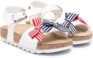 Monnalisa sailor bow sandals White