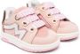Monnalisa Teddy Bear patch low-top sneakers Pink - Thumbnail 1