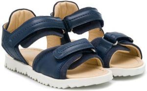 MONTELPARE TRADITION multiple strap flat sandals Blue
