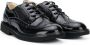 Andrea Montelpare patent round-toe brogues Black - Thumbnail 1