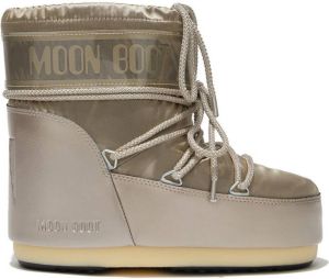 Moon Boot chunky lace-up boots Neutrals