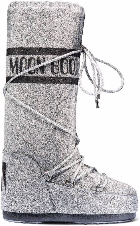 Moon Boot Icon 50° Swarovski boots Grey