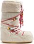 Moon Boot Icon faux-fur beaded boots Neutrals - Thumbnail 1