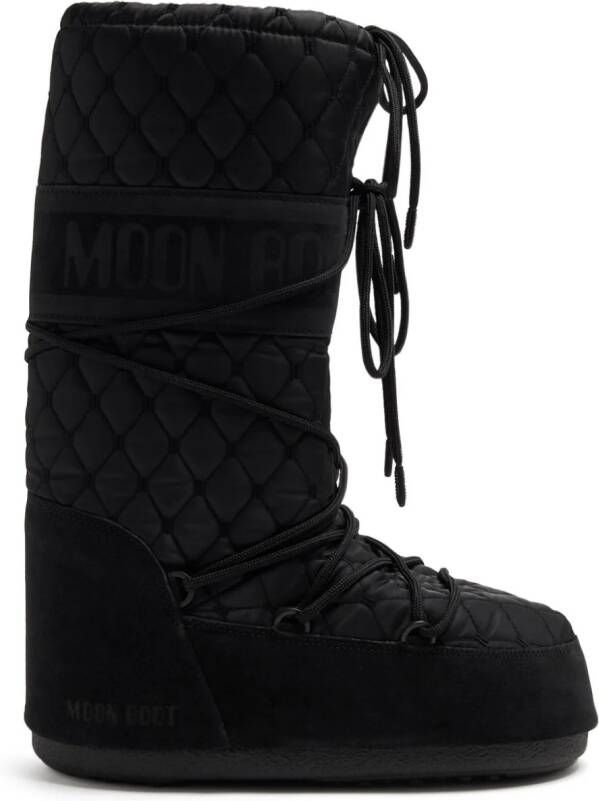 Moon Boot Icon knee-high snow boots Black