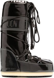 Moon Boot Icon lace-up snow boots Black