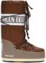 Moon Boot Icon logo-tape snow boots Brown - Thumbnail 1