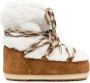 Moon Boot Icon Low shearling boots Brown - Thumbnail 1