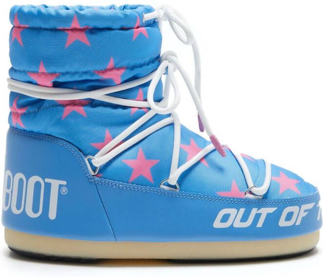 Moon Boot Icon Low Star boots Blue