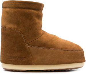Moon Boot Icon Low suede snow boots Brown