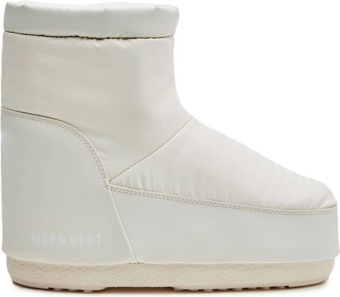 Moon Boot Icon No-Lace rubber boots Neutrals