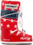 Moon Boot Icon Retrobiker star-print boots Red - Thumbnail 1