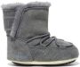 Moon Boot Kids Crib suede boots Grey - Thumbnail 1