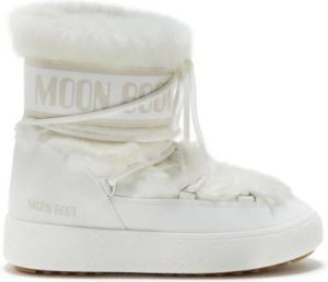 Moon Boot Kids Icon faux-fur snow boots White