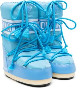 Moon Boot Kids Icon High snow boots Blue