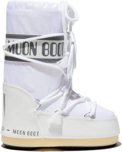 Moon Boot Kids Icon lace-up snow boots White
