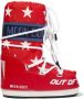 Moon Boot Kids Icon logo-print snow boots Red - Thumbnail 1