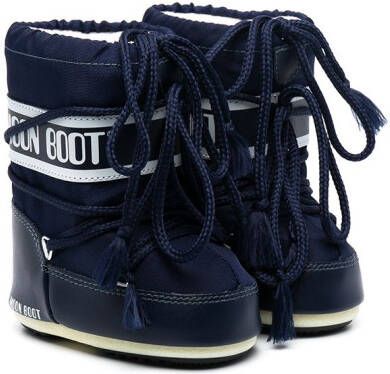 Moon Boot Kids Icon Mini snow boots Blue