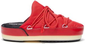 Moon Boot lace-up mules Red