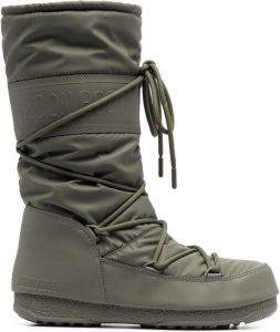 Moon Boot ProTECHt high-top snow boots Green