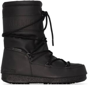 Moon Boot ProTECHt mid-top rubber boots Black