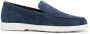 Moorer slip-on suede loafers Blue - Thumbnail 1