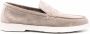 Moorer suede slip-on loafers Grey - Thumbnail 1