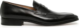 Moreschi Sofia leather loafers Black