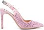 Moschino 105mm crystal-embellished pumps Pink - Thumbnail 1