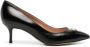 Moschino 60mm leather pumps Black - Thumbnail 1