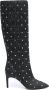 Moschino 70mm crystal-embellished boots Black - Thumbnail 1
