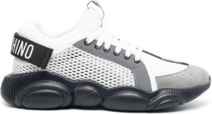 Moschino colour-block low-top sneakers White