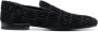 Moschino jacquard leather loafers Black - Thumbnail 1