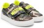 Moschino Kids camouflage-print sneakers Green - Thumbnail 1