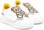 Moschino Kids embroidered Toy Bear sneakers White - Thumbnail 1