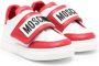 Moschino Kids logo-print sneakers White - Thumbnail 1