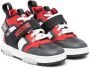Moschino Kids mid-top logo-print sneakers Red - Thumbnail 1