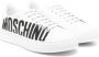 Moschino Kids side logo-print sneakers White - Thumbnail 1