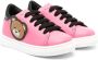 Moschino Kids Teddy Bear-appliqué lace-up sneakers Pink - Thumbnail 1