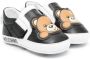 Moschino Kids Teddy Bear appliqué sneakers Black - Thumbnail 1