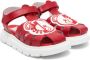 Moschino Kids Teddy Bear closed-toe sandals Red - Thumbnail 1