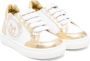 Moschino Kids Teddy Bear lace-up sneakers White - Thumbnail 1