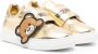 Moschino Kids Teddy Bear low-top sneakers Gold - Thumbnail 1
