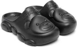 Moschino Kids Teddy Bear motif sandals Black
