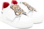 Moschino Kids Teddy Bear-motif sneakers White - Thumbnail 1