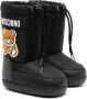 Moschino Kids Teddy Bear-patch snow boots Black - Thumbnail 1