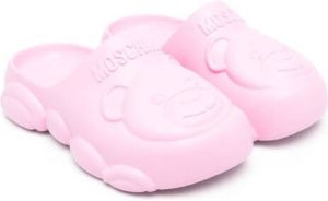 Moschino Kids Teddy Bear sandals Pink