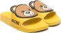 Moschino Kids Teddy Bear slides Yellow - Thumbnail 1